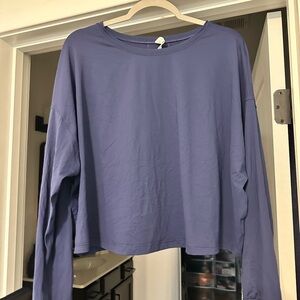 Lululemon crop long sleeve